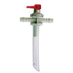 VALVOLA DI SCARICO PER BOILER ATT. PORTA GOMMA 10MM 114 70141.02