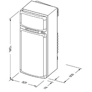 FRIGORIFERO TRIVALENTE DA INCASSO N4150A