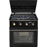 PIANO COTTURA A GAS CON 3 FUOCHI + FORNO CON GRILL A GAS MOD. TRIPLEX