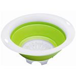 SCOLAPASTA SCOLATUTTO PIEGHEVOLE IN SILICONE 27CM