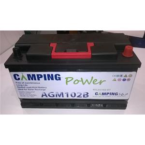 BATTERIA AGM CAMPING-POWER 102B BASSA