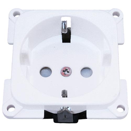 PRESA 230V SCHUKO SENZA COPERCHIO BIANCO