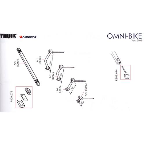 TAPPI PROFILO MONTAGGIO ELITE/SPORT 08 R809.074