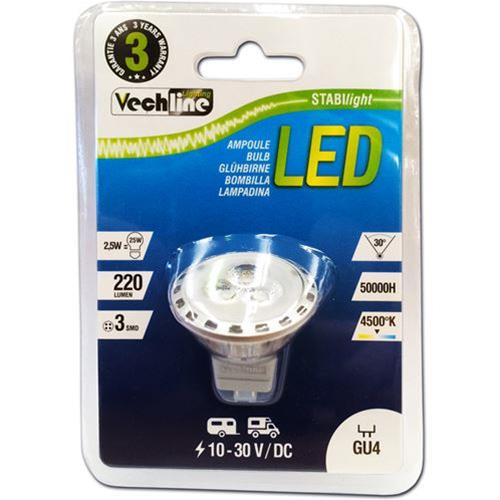 LAMPADA LED GU4 220LUM 10-30V
