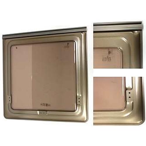 FINESTRA A COMPASSO F14 LAC OPAL BORDO ORO F14 500X400OPAL