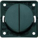 INTERRUTTORE UNIPOLARE DOPPIO GRIGIO BMC2N/GR