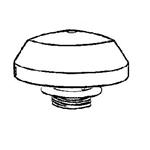 INSERTO ANTIVENTO SINGOLO PER CAMINO SCARICO A TETTO S3002 S3004 S5002 S5004