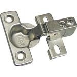 CERNIERA IN ACCIAIO CON MOLLA PER ANTINE INCASSATA 50X50MM