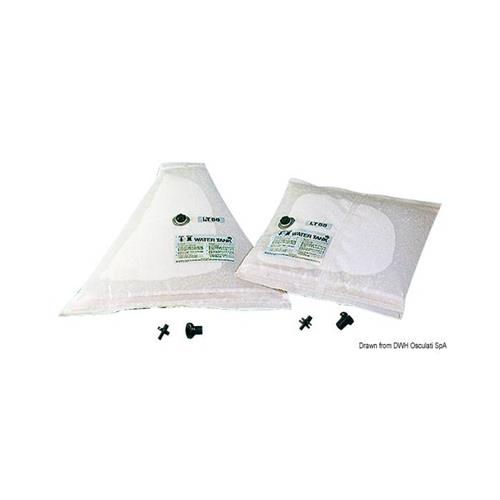 SERBATOIO BIANCO PER ACQUA 55LT 64X75 RETTANGOLARE FLESSIBILE