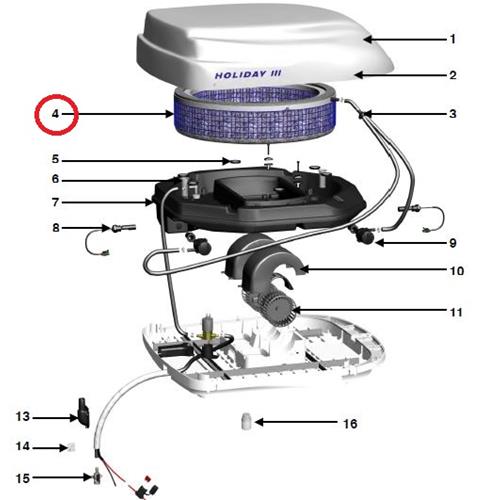 FILTRO VIESA HOLIDAY I-II-III