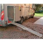 RAMPA PIEGHEVOLE IN ALLUMINIO PER GARAGE 226CM 340KG