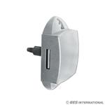 PUSH-LOCK UNILATERALE NICHEL SATINATO