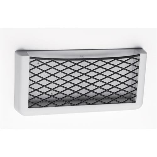 TASCA PORTA OGGETTI CON RETE BIANCA 279X115X32MM