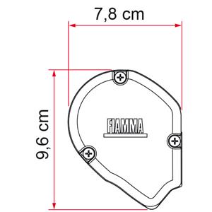 TENDALINO SLIDEOUT 170 ROYAL GREY DEEP BLACK 07158-01R