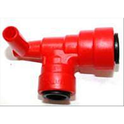RACCORDO ANGOLARE CON VALVOLA SICUREZZA PER COMBI ATT.RAPIDO 10-12MM