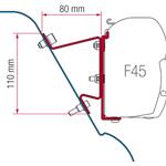 STAFFE PER F45 ADAPTER SPRINTER H3/SPRINTER H3 WESTFALIA/ VW CRAFTER H3 98655-591