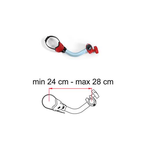 BRACCETTO PER CARRY-BIKE BIKE BLOCK PRO 2 GREY 04133A01G