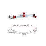 BRACCETTO PER CARRY-BIKE BIKE BLOCK PRO D2 RED 04133F01-