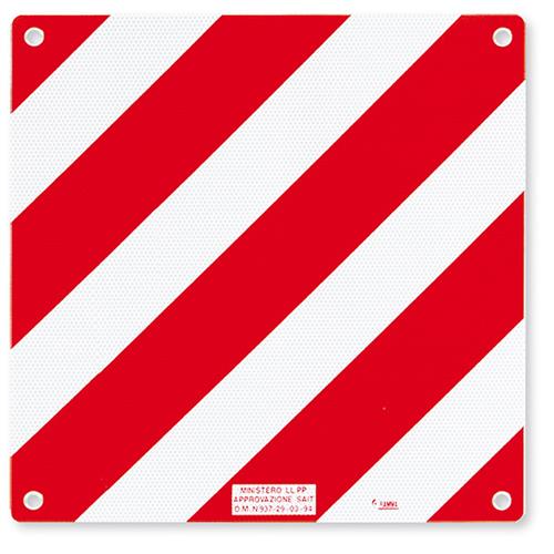 CARTELLO CARICHI SPORGENTI ALU SIGNAL 98782-010