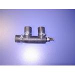 RACCORDO A F IN GOMMA CON SFIATO