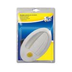 SERRATURA COMPLETA PER PORTELLONE OVALE BIANCA 100X160 SOLO PARTE ESTERNA