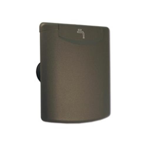 BOCCHETTONE CARICO ACQUA COMPLETO C/COPERCHIO GRIGIO SCURO