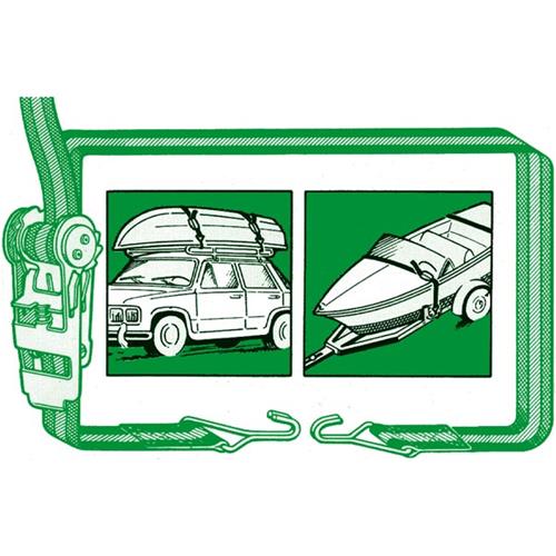 CINGHIA EASY CARGO FIBBIA INOX 25MM X 600CM