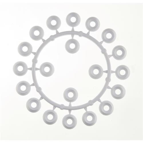 RONDELLE SOTTOVITE Ø4,5 BIANCO 100PZ