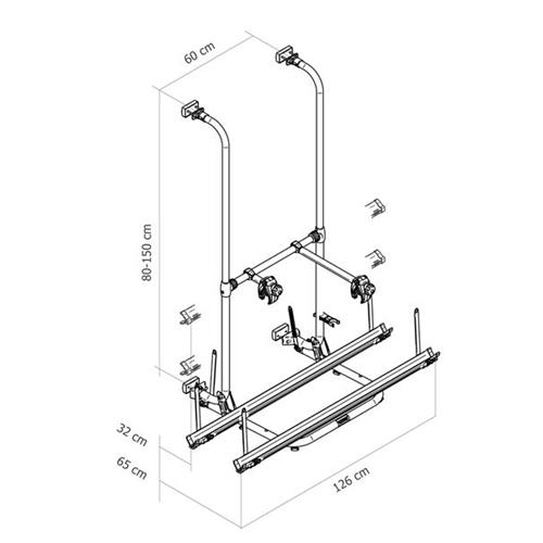 PORTABICI OMNI BIKE SPORT G2 STANDARD 307126