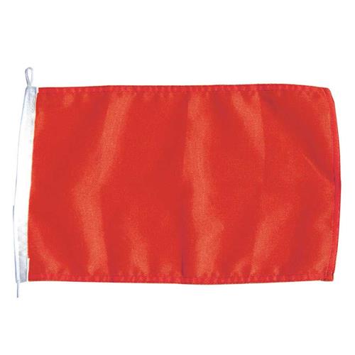 BANDIERA CON CORDINO 60X60CM ROSSO