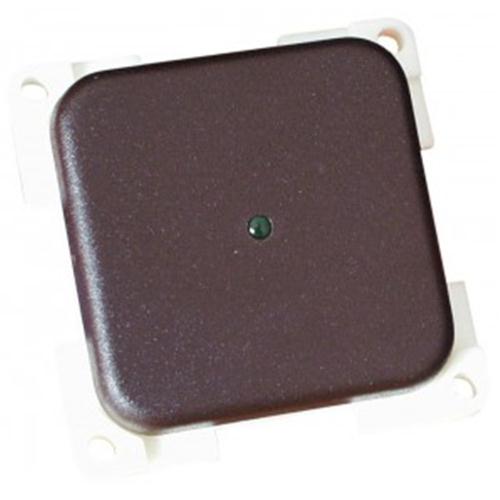 INTERRUTTORE UNIPOLARE C/LED CENTRALE GRIGIO MC12P/G