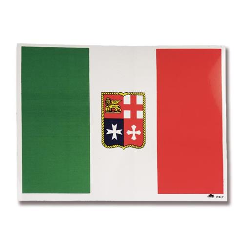 BANDIERA ADESIVA 16X12CM ITALIA
