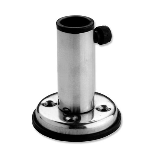 BASE PORTA BANDIERA Ø22MM INOX DIRITTA