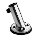 BASE PORTA BANDIERA Ø22MM INOX INCLINATA