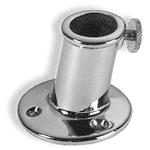 BASE PORTA BANDIERA Ø25MM OTTONE INCLINATA