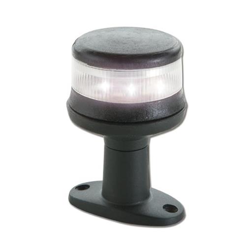 FANALE A LED 12-24V A 360°20MT CON BASETTA 110MM NERO