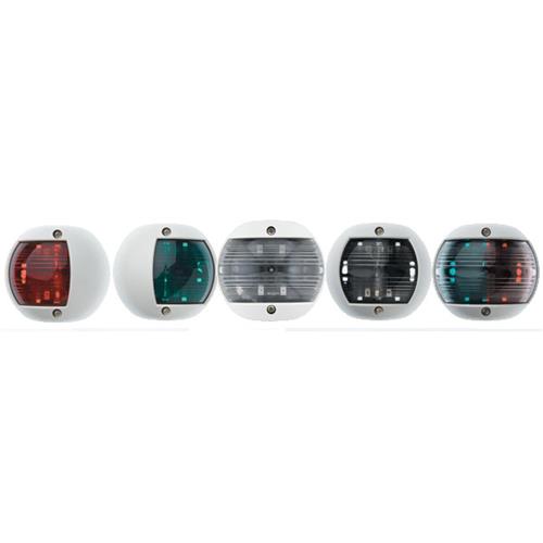 FANALE “STELLA POLARE” 12V ROSSO/VERDE 225°20MT BIANCO