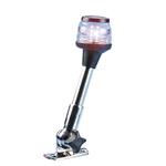 FANALE A LED 12V “POLE 360°” A 360°20MT ASTA ABBATTIBILE 230MM NERO