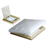 OBLO' MPK 40X40 BEIGE CON ZANZARIERA