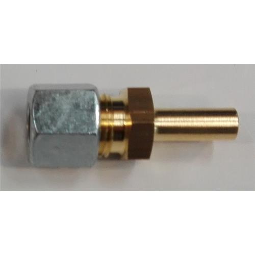 RACCORDO DIRITTO ACCIAIO FEMMINA 8MM MASCHIO 10MM