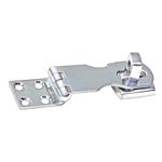 CERNIERA INOX CON PORTALUCCHETTO GIREVOLE 70X25MM