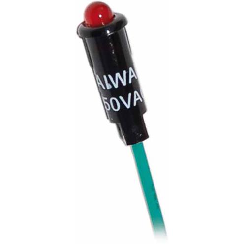 INDICATORE SPIA MICRO-LED 220V DIAM.5MM ROSSO MOD.8166