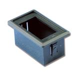 CORNICE CENTRALE SINGOLO PER INTERRUTTORI TMC