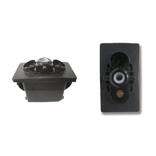 INTERRUTTORE  A BASCULA SENZA TASTO ON/OFF CON 1 LED CONTURA II E III