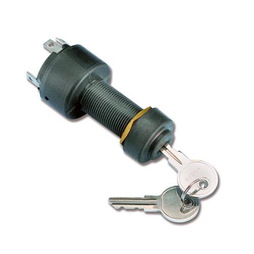 SERRATURA CON CHIAVE AVVIAMENTO PLASTICO 3POLI