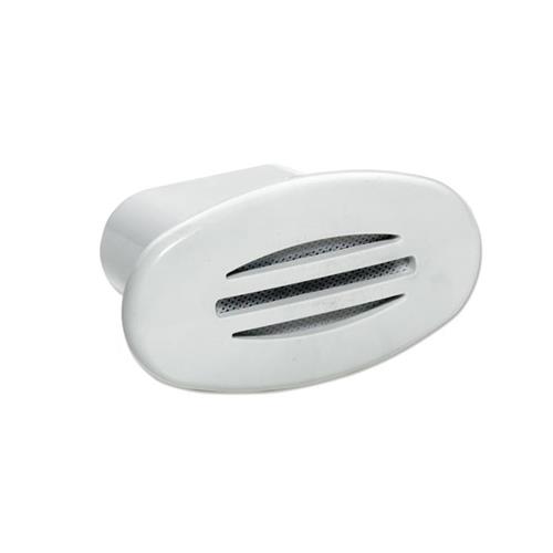 TROMBA ELETTRICA DA INCASSO OVALE BIANCA