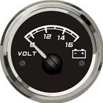VOLTMETRO X LINE INCASSO 52 BIANCO 8/16 VOLT
