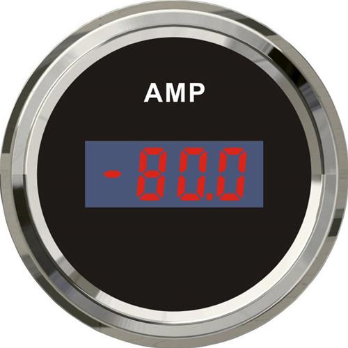 AMPEROMETRO DIGITALE X LINE INCASSO 52 MM BIANCO