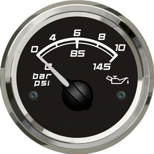 INDICATORE DI PRESSIONE OLIO ECO LINE INCASSO 52 MM BIANCO