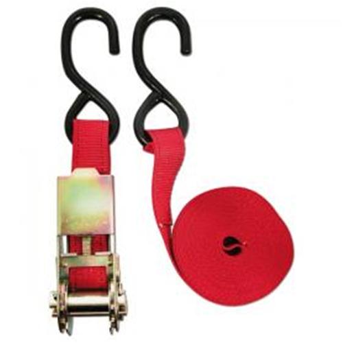 CINGHIA CON GANCI E CRICCHETTO 500X3CM RINFORZATA